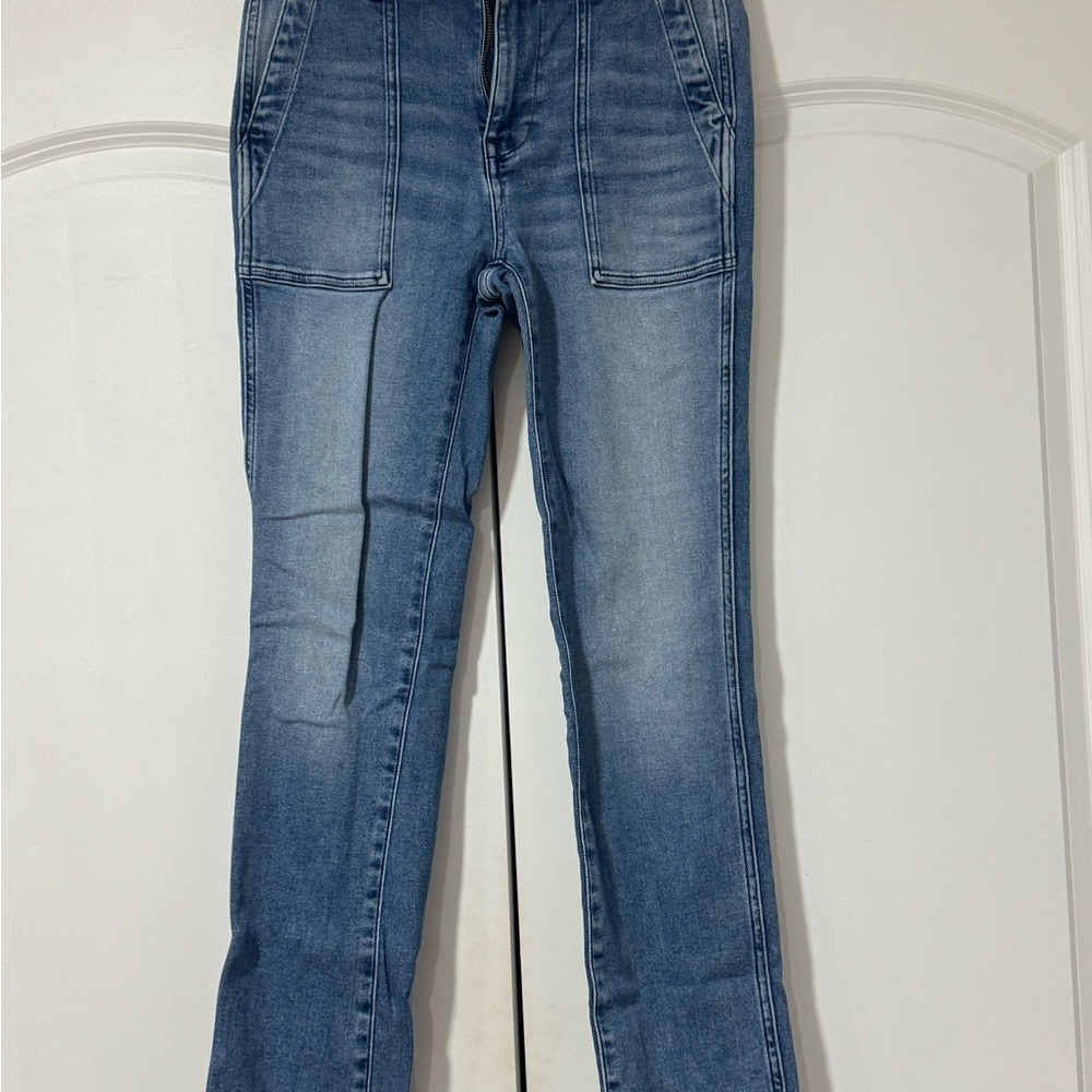 Madewell Flare Jeans in Light Blue
